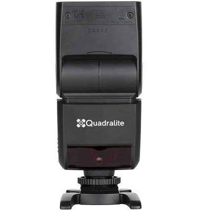 Quadralite Stroboss 36 flash a slitta TTL per fotocamere Canon