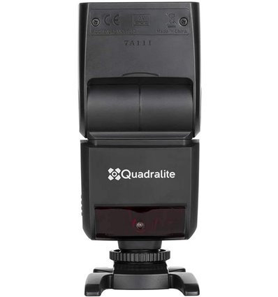 Quadralite Stroboss 36 flash a slitta TTL per fotocamere Micro Quattro Terzi MFT