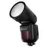 Quadralite Stroboss V1 Flash a testa rotonda per mirroless Sony