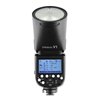 Quadralite Stroboss V1 Flash a testa rotonda per mirroless Sony
