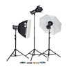 Quadralite Up! X 700 Kit Flash da Studio 700W (3 flash + accessori)