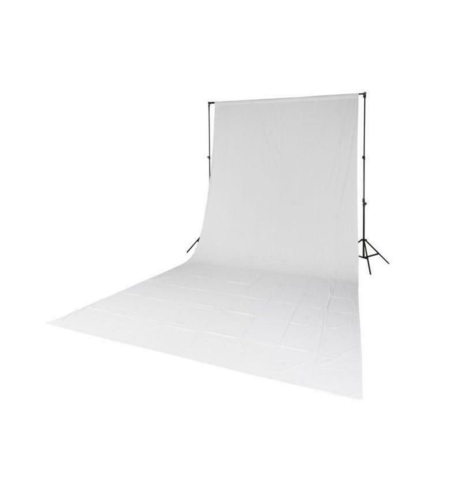 Quadralite fondale fotografico in stoffa cotone 2,85mt x 6mt bianco