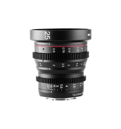 Obiettivo Meike MK-25mm T2.2 Cine per mirroless Sony E APS-C