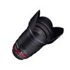 Obiettivo Samyang 35mm F1.4 attacco reflex Canon EF
