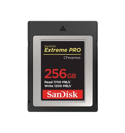Sandisk 256GB 1700Mb/s Extreme Pro Scheda Memoria CFexpress Type B