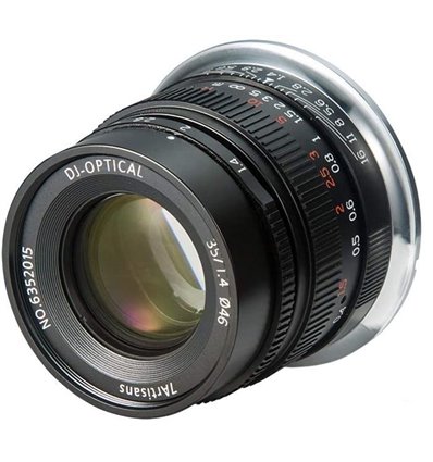 Obiettivo 7Artisans 35mm f1.4 Full Frame per mirrorless Nikon Z