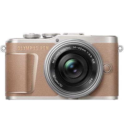 Fotocamera Mirrorless Olympus PEN E-PL10 Kit 14-42mm EZ marrone