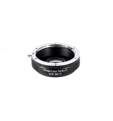 Zhongyi Mitakon Turbo adattatore II da obiettivo Canon a fotocamera micro quattro terzi