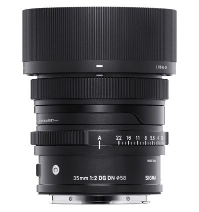 Obiettivo Sigma 35mm f/2 DG DN Contemporary per mirrorless Sony E-Mount