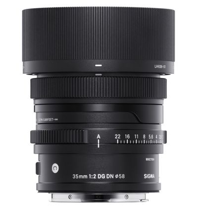 Obiettivo Sigma 35mm f/2 DG DN Contemporary per mirrorless Sony E-Mount