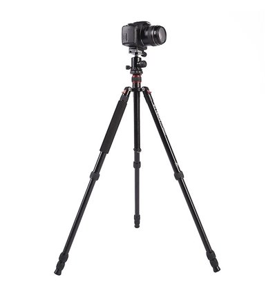 Triopo Treppiedi in alluminio MT-2504X8.C + Testa NB-1S