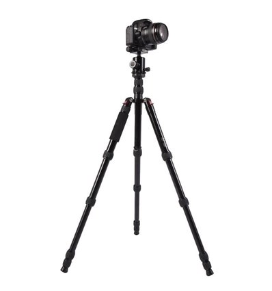 Triopo Treppiedi in alluminio MT-2505X8.C + Testa NB-1S
