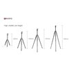 Triopo Treppiedi in alluminio MT-2804X8.C + Testa NB-2S