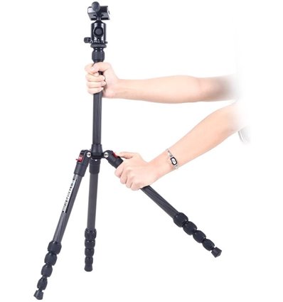 Triopo Treppiedi in carbonio GT-2205 + Testa N-1