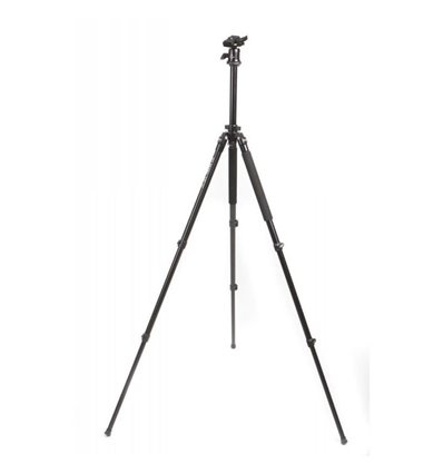 Triopo Treppiedi in alluminio C-257 + Testa KJ-2
