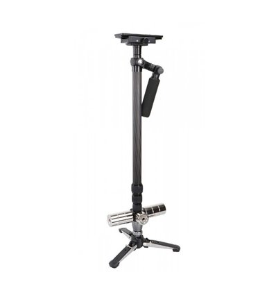 Triopo stabilizzatore + monopiede per fotocamere in fibra di carbonio G-28043