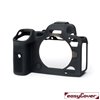 easyCover custodia protettiva in silicone nera per Canon R5 / R6