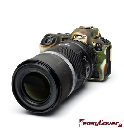 easyCover custodia protettiva in silicone mimetica per Canon R5 / R6