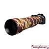 easyCover custodia in neoprene marrone mimetico per obiettivo Canon RF 800mm F/11 IS STM lens oak
