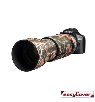 easyCover custodia in neoprene forest mimetico per obiettivo Tamron 100-400mm (A035)