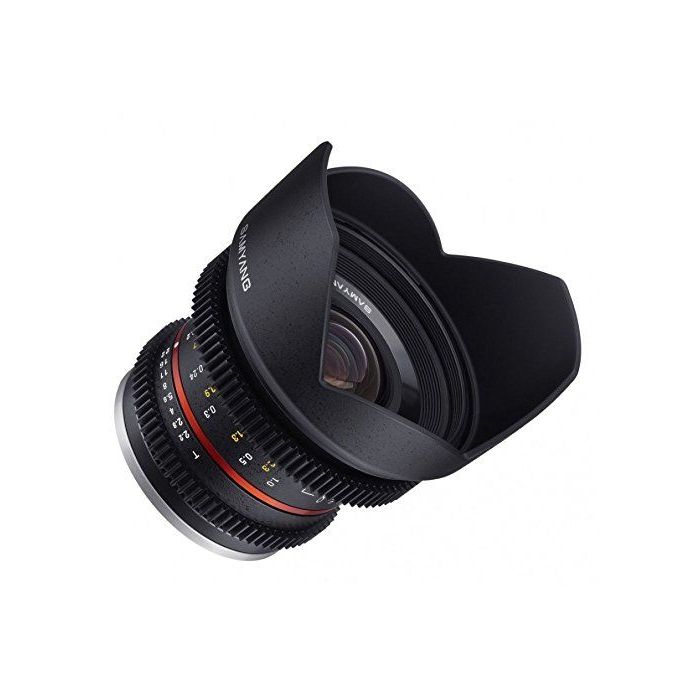 Obiettivo Samyang 12mm T2.2 Cine NCS CS x Fuji Fujifilm X Lens