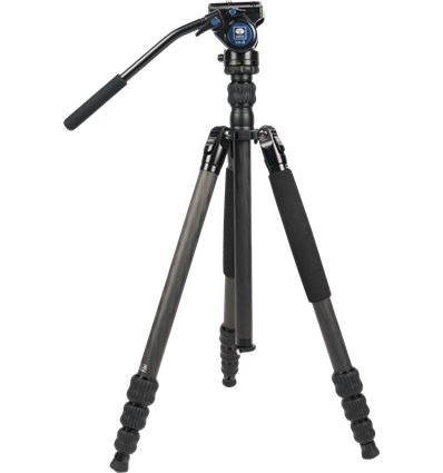 SIRUI Traveler 7C Treppiedi in carbonio con testa video VA-5