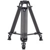 SIRUI BCT-2203 Treppiedi Broadcast in carbonio 10x con attacco teste video semisfera da 75 mm