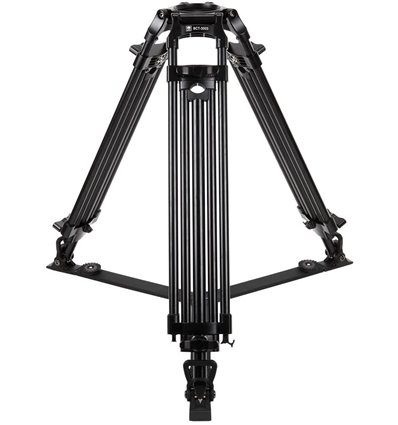 SIRUI BCT-3003 Treppiedi Broadcast in alluminio con attacco teste video semisfera da 100 mm