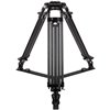 SIRUI BCT-3003 Treppiedi Broadcast in alluminio con attacco teste video semisfera da 100 mm