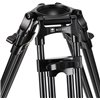 SIRUI BCT-3002 Treppiedi Broadcast in alluminio con attacco teste video semisfera da 100 mm