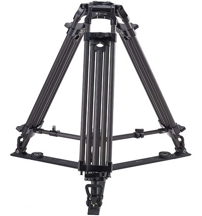 SIRUI BCT-3203 Treppiedi Broadcast in carbonio 10x con attacco teste video semisfera da 100 mm