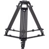 SIRUI BCT-3203 Treppiedi Broadcast in carbonio 10x con attacco teste video semisfera da 100 mm