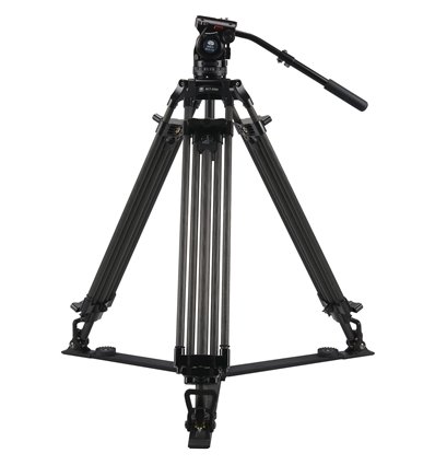 SIRUI BCT-2203 Treppiedi Broadcast Video in carbonio 10x con testa BCH-10