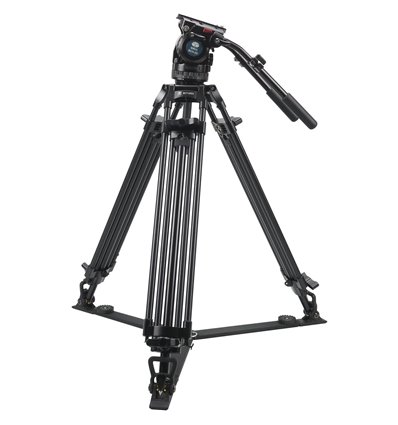 SIRUI BCT-2003 Treppiedi Broadcast video in alluminio con testa BCH-20