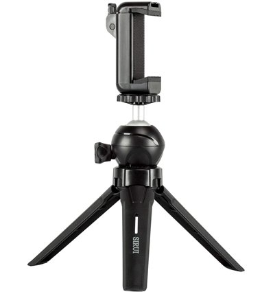 SIRUI 3T-05PH Mini treppiede da tavolo con morsetto per telefono smartphone