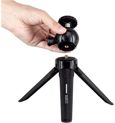 Mini Trépied De Table Sirui 3T-05PH Avec Pince Téléphone Et Télécommande Bluetooth - Alliage Aluminium