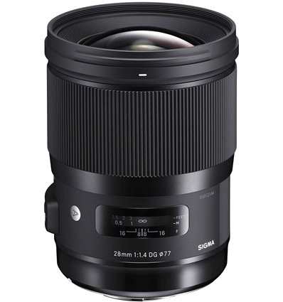 Obiettivo Sigma 28mm F1.4 DG HSM Art per Panasonic Leica Sigma L-Mount