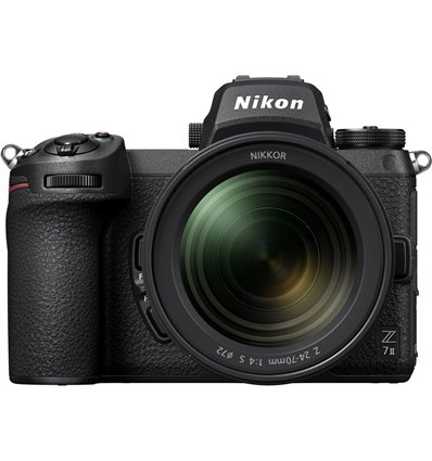 Fotocamera Mirrorless Nikon Z7 Mark II Kit 24-70mm F4S [MENU ENG] (no adattatore)