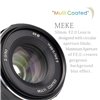 Obiettivo Meike MK-50mm F2 per Sony E-Mount