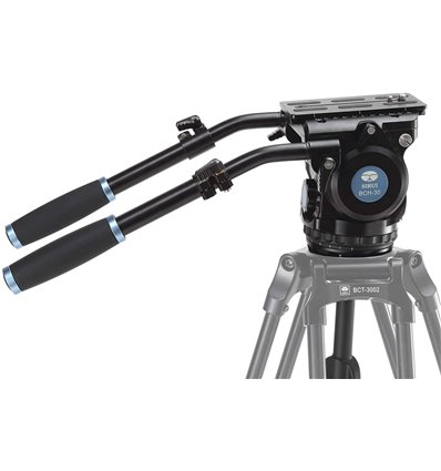 SIRUI BCH-30 testa video fluida per treppiedi serie BCT con testa 100mm half ball