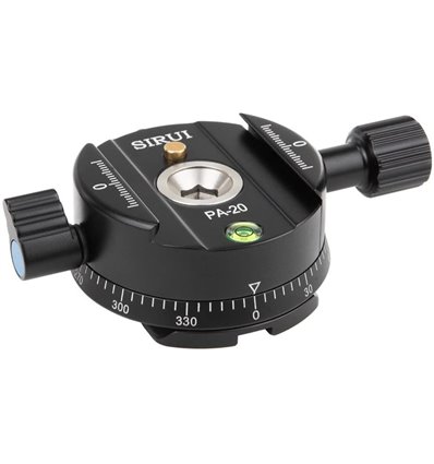 SIRUI PA-20 piastra testa Panoramica per treppiedi Arca Clamp