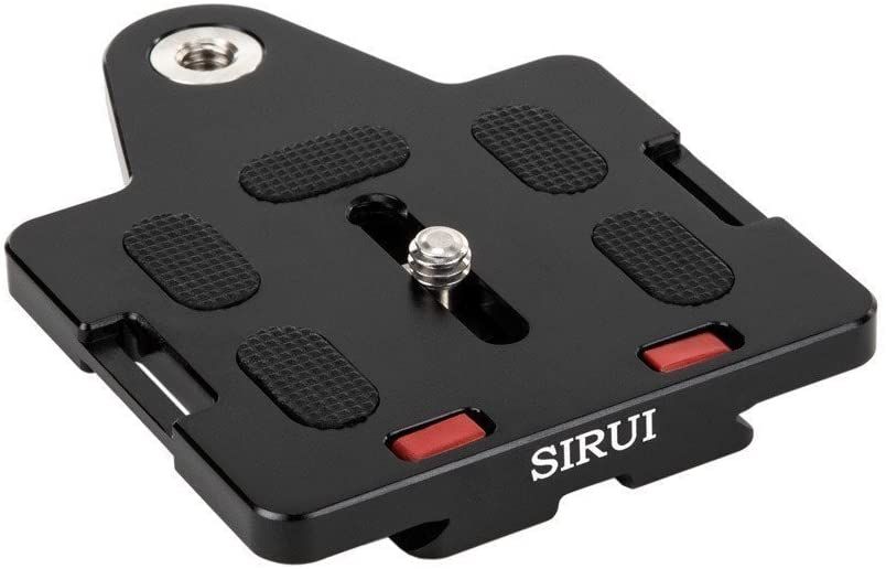 Piastra A Sgancio Rapido Sirui TY-50 Per Treppiedi - Nuova, Colore Nero