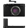 Fotocamera Mirrorless Fujifilm X-E4 body nero + impugnatura MHG-XE4