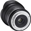 Obiettivo Samyang MF 14mm f/2.8 Mark II attacco Canon EF