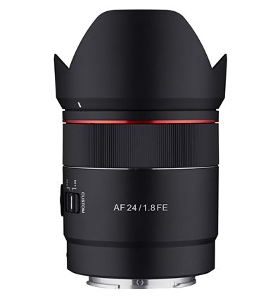 Obiettivo Samyang AF AutoFocus 24mm f/1.8 FE per mirrorless Sony E