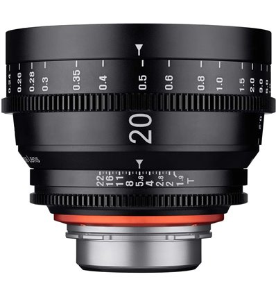 Obiettivo Samyang Xeen 20mm T1.9 compatibile mirrorless Sony E