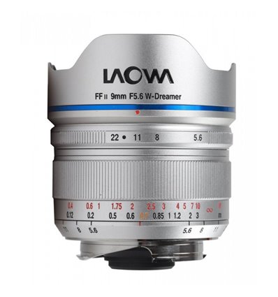 Obiettivo Laowa Venus 9mm f/5.6 W-Dreamer FF RL per Leica M-Mount Silver