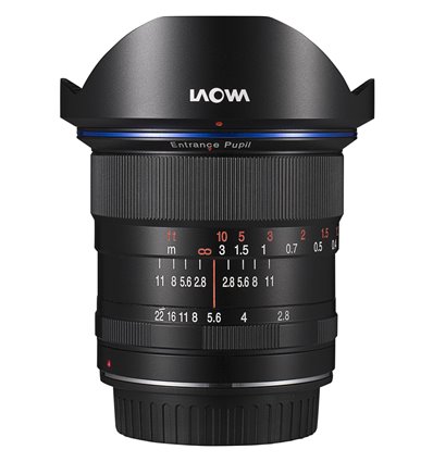 Obiettivo Laowa Venus 12mm f/2.8 Zero-D per mirrorless attacco Nikon Z