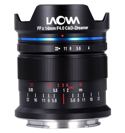 Obiettivo Laowa Venus 14mm f/4 FF RL Zero-D per mirrorless Sony E-Mount