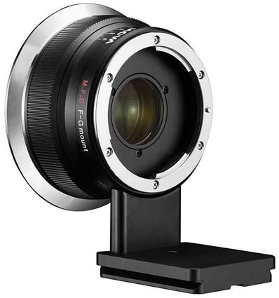 Laowa Magic Shift Converter per Canon EF su fotocamere Fujifilm GFX